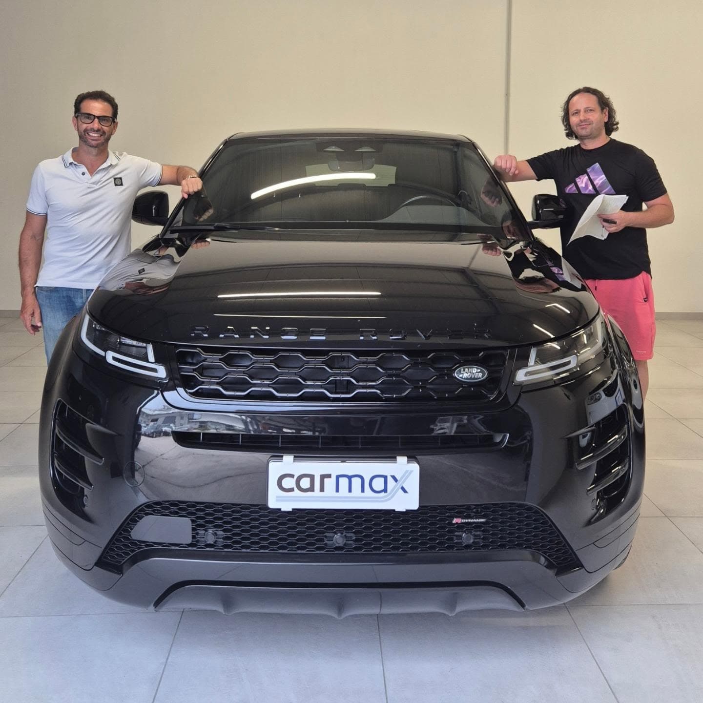 Range Rover Evoque consegnata a Marcel