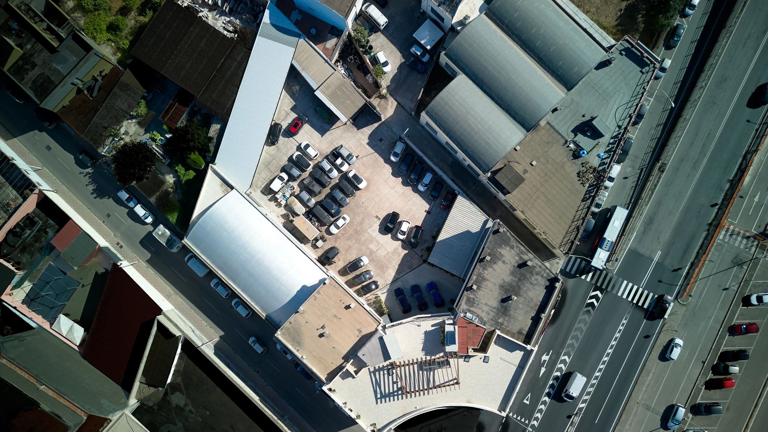 Vista drone della sede